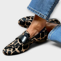 Léonie | Mokasíny s leopardím vzorem