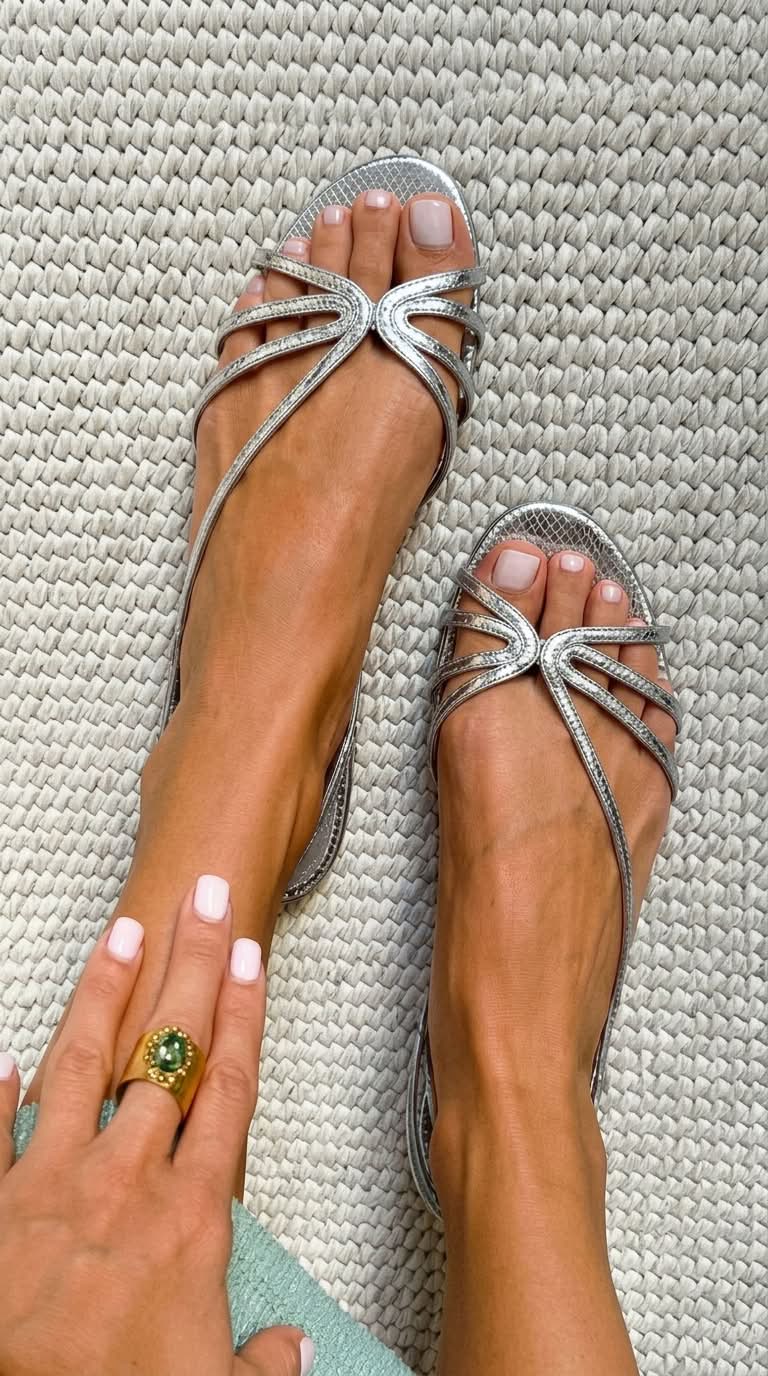 Marta | Zlaté sandály „Letní elegance“