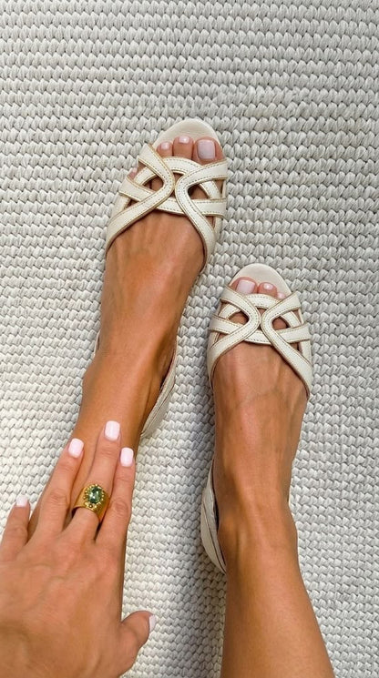 Camila | Elegantní pletené sandály